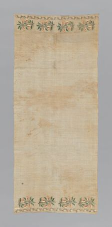Towel or Napkin, Turkey, 19th century. Creator: Unknown