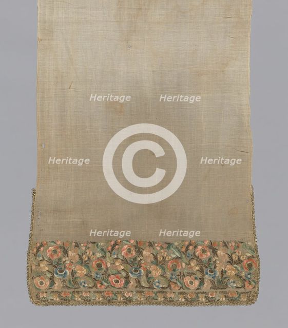 Towel or Napkin, Turkey, 19th century. Creator: Unknown.