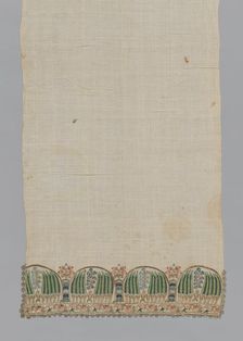 Towel or Napkin, Turkey, 19th century. Creator: Unknown