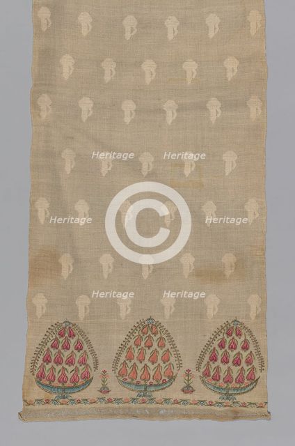 Towel or Napkin, Turkey, 19th century. Creator: Unknown.