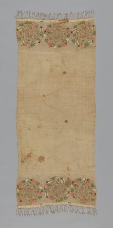 Towel or Napkin, Turkey, 19th century. Creator: Unknown