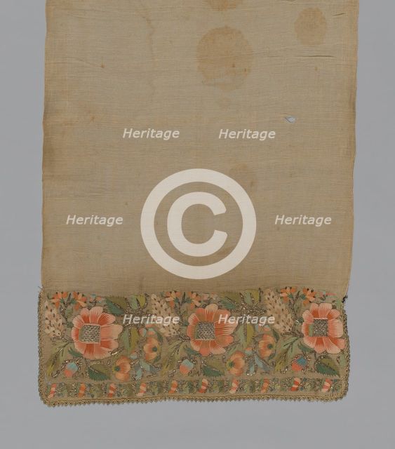 Towel or Napkin, Turkey, 19th century. Creator: Unknown.