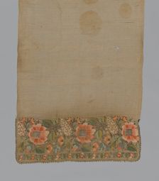 Towel or Napkin, Turkey, 19th century. Creator: Unknown
