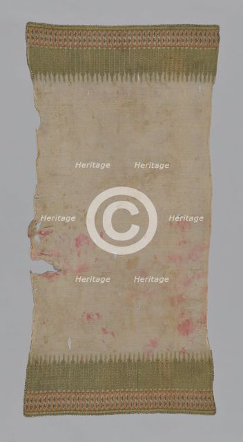 Towel or Napkin, Turkey, 19th century. Creator: Unknown.