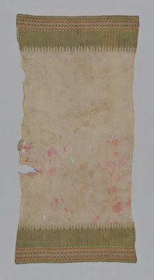 Towel or Napkin, Turkey, 19th century. Creator: Unknown