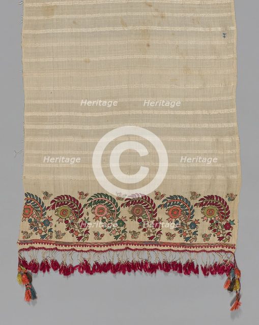 Towel, Mytilene, 18th century. Creator: Unknown.