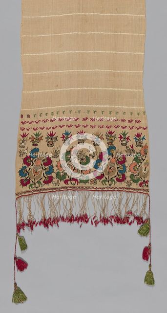 Towel, Mytilene, 18th century. Creator: Unknown.