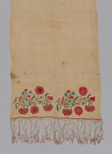 Towel, Sporades, 18th century. Creator: Unknown