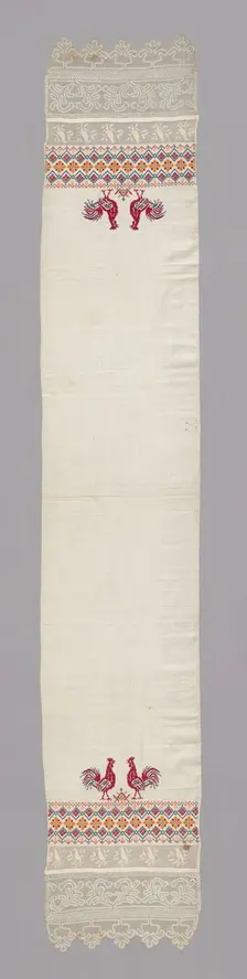 Towel, Russia, 19th century. Creator: Unknown