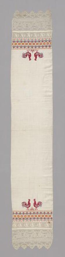 Towel, Russia, 19th century. Creator: Unknown