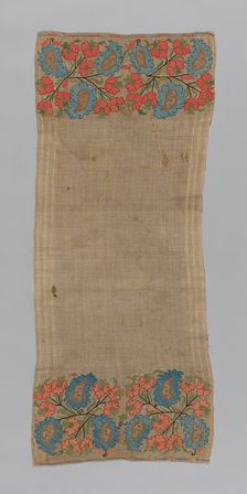 Towel, Turkey, 1700/1725. Creator: Unknown