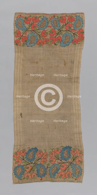 Towel, Turkey, 1700/1725. Creator: Unknown.