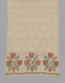 Towel, Turkey, 1750-1850. Creator: Unknown