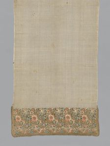 Towel, Turkey, 1850/1900. Creator: Unknown