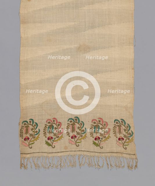 Towel, Turkey, 1875/1900. Creator: Unknown.