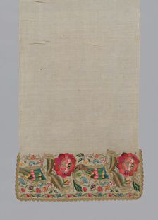 Towel, Turkey, 1875/1900. Creator: Unknown