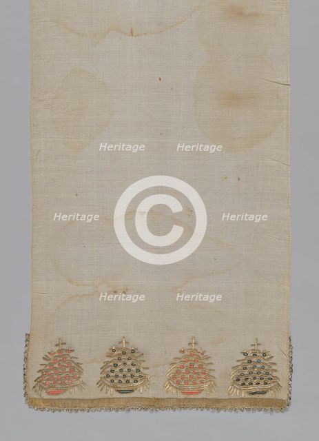 Towel, Turkey, 1875/1900. Creator: Unknown.