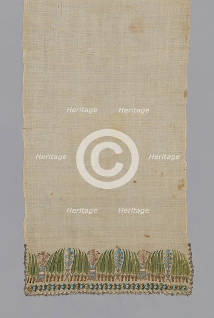 Towel, Turkey, 18th century. Creator: Unknown.