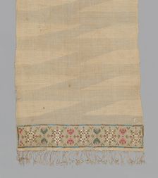 Towel, Turkey, 19th century. Creator: Unknown