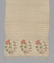 Towel, Turkey, 19th century. Creator: Unknown