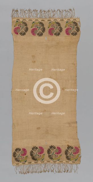Towel, Turkey, 19th century. Creator: Unknown.