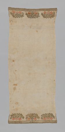Towel, Turkey, 19th century. Creator: Unknown