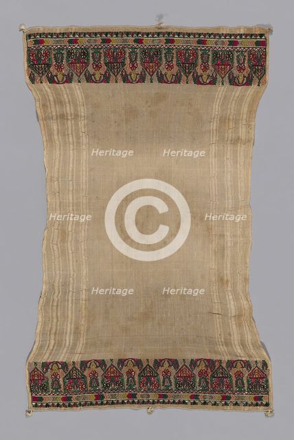 Towel, Turkey, 19th century. Creator: Unknown.