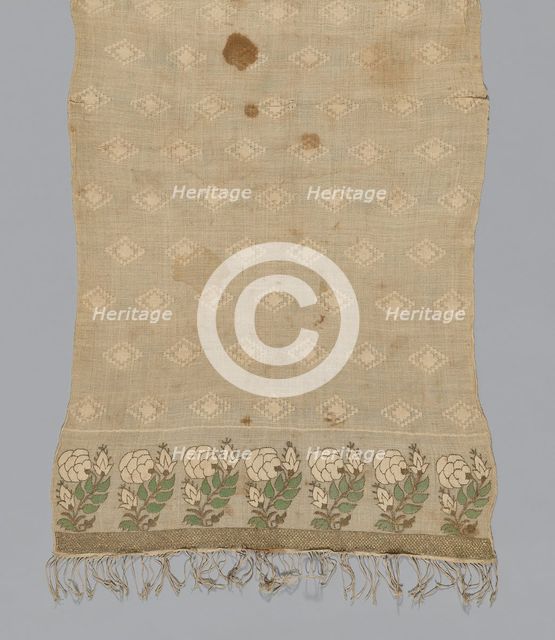 Towel, Turkey, 19th century. Creator: Unknown.