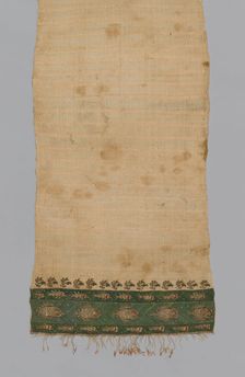 Towel, Turkey, 19th century. Creator: Unknown