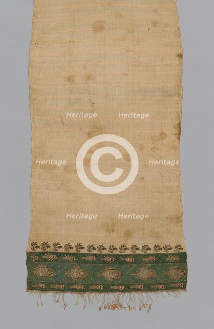 Towel, Turkey, 19th century. Creator: Unknown.