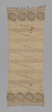 Towel, Turkey, 19th century. Creator: Unknown