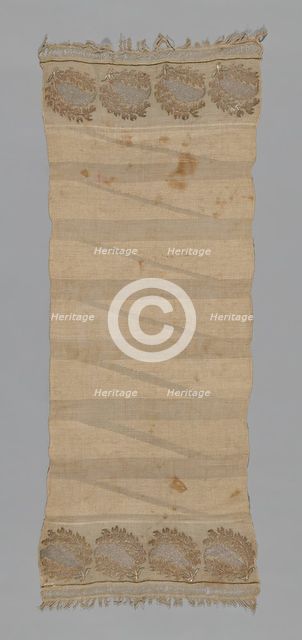 Towel, Turkey, 19th century. Creator: Unknown.