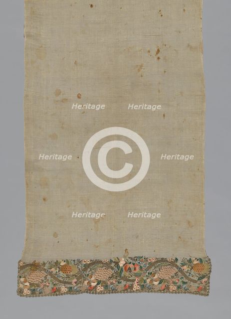 Towel, Turkey, 19th century. Creator: Unknown.