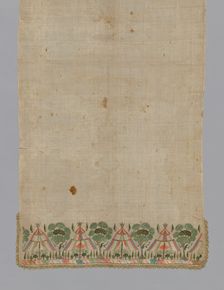 Towel, Turkey, 19th century. Creator: Unknown