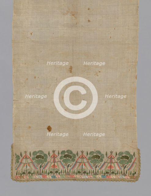Towel, Turkey, 19th century. Creator: Unknown.