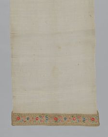 Towel, Turkey, 19th century. Creator: Unknown
