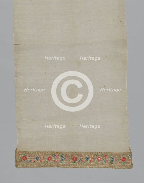Towel, Turkey, 19th century. Creator: Unknown.