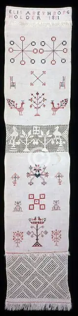 Towel, United States, 1831. IMAGE QUALITY? Creator: Elizabeth Borgholder.
