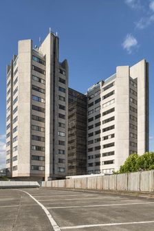 Tower blocks, Coventry Point, Market Way, Coventry, West Midlands, 2014. Artist: Steven Baker