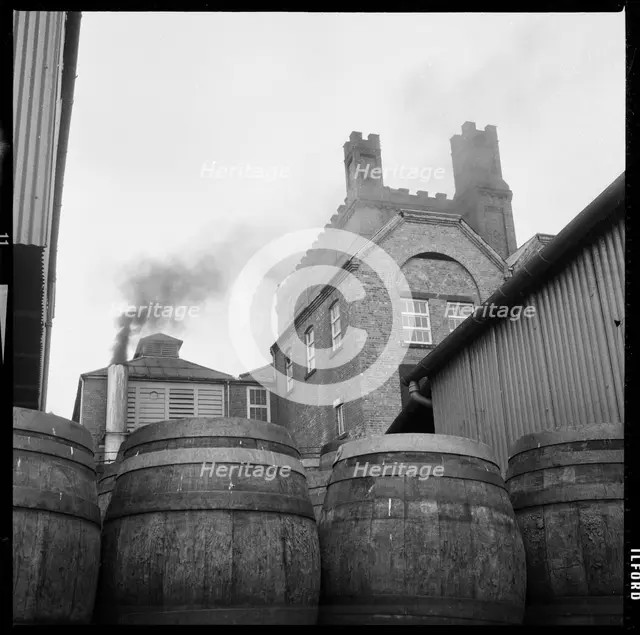 Tower Brewery, Wetherby Road, Tadcaster, North Yorkshire, 1966-1974. Creator: Eileen Deste.
