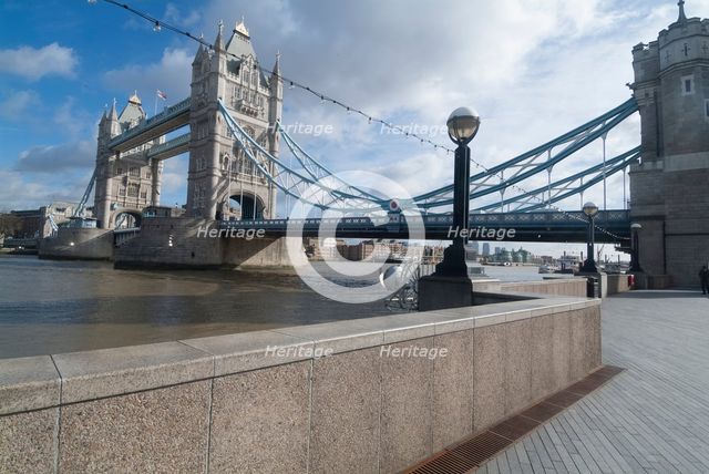 Tower Bridge, 2011. Creator: Ethel Davies.
