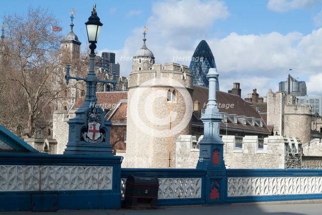Tower Bridge, 2011. Creator: Ethel Davies.