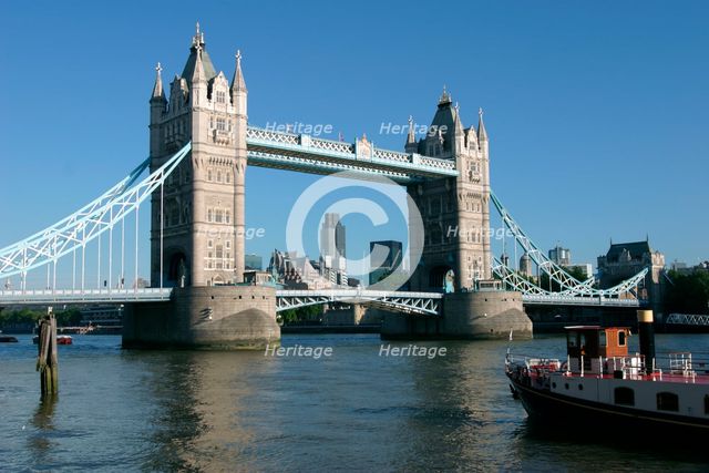 Tower Bridge, London. Creator: Peter Thompson.