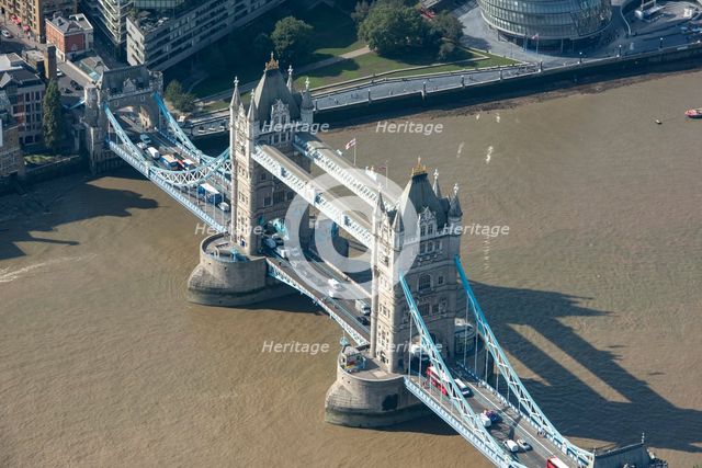 Tower Bridge, Southwark, London, 2021. Creator: Damian Grady.