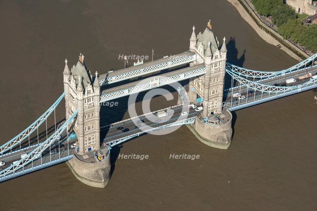 Tower Bridge, Southwark, London, 2021. Creator: Damian Grady.