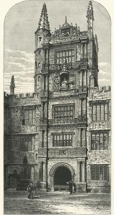 Tower in the Schools Quadrangle c1870