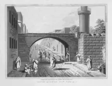 Tower on Mount Zion. Psalms 48. 2. 1830. Artist: J Clarke