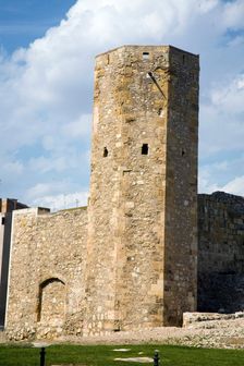 Tower on the city walls of Tarragona, Catalonia, Spain, 2007. Creator: Samuel Magal