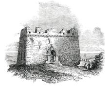 Tower on the Great Wall of China, 1850. Creator: Unknown