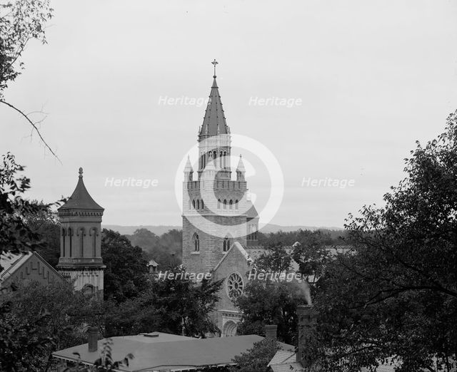 Tower of Christian Science Church, Concord, N.H., c1908. Creator: Unknown.